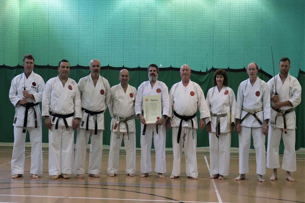 John Borros cert presentation 1 - Karate Masters